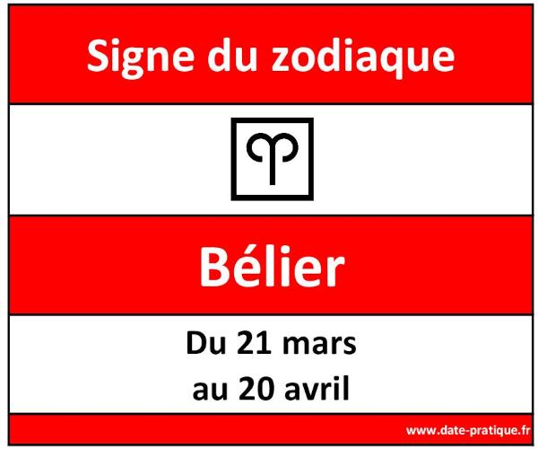 Signe astrologique du Bélier ♈ : dates et symbole