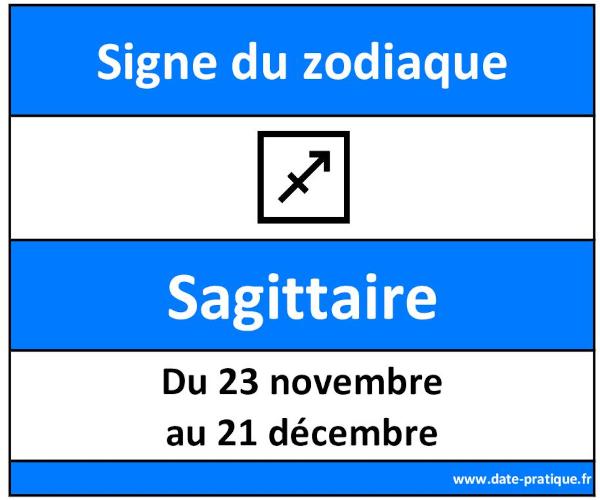 Signe astrologique du Sagittaire ♐ : dates et symbole